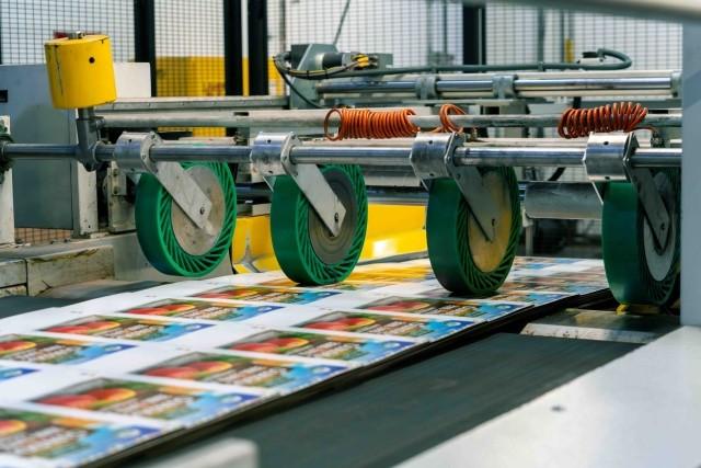 Litho lam & litho label printing